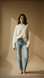 Apparel on a model rendered by gemini-2.5-flash-image