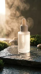 Cosmetics and liquid rendered by riverflow-v2-pro