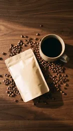 Overhead flat lay rendered by riverflow-v2-pro