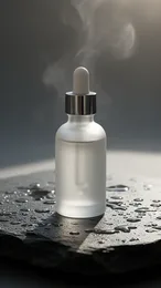 Cosmetics and liquid rendered by riverflow-v2.5-fast